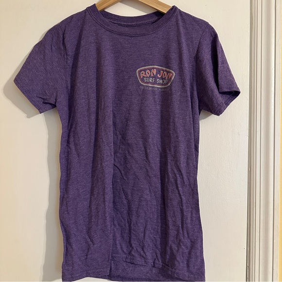 RON JON Surf Shop Cocoa Beach Florida.     T-shirt purple - Picture 1 of 6